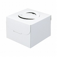 【直送品】 和気 デコ箱　コンパクトデコ　ホワイト 4号 2－104－02 100枚/箱（ご注文単位1箱）