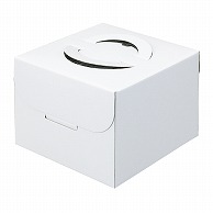 和気 デコ箱　コンパクトデコ　ホワイト 6号 2－106－02 100枚/箱（ご注文単位1箱）【直送品】