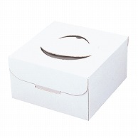 【直送品】 和気 デコ箱　手提ホワイト　H135 7号 2－007－30 50枚/箱（ご注文単位1箱）
