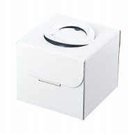 和気 デコ箱　ホワイトポケット付き　H165 4．5号 2－145－90 100枚/箱（ご注文単位1箱）【直送品】
