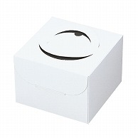 >【直送品】 和気 ミニデコ箱　手提ホワイト 3号 2－003－30 300枚/箱（ご注文単位1箱）