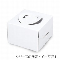 【直送品】 キャリーデコケース　保冷ホワイト 4．5 53014 100枚/箱（ご注文単位1箱）