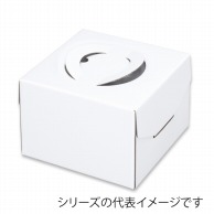 【直送品】 キャリーデコケース　保冷ホワイト　150 5 52585 100枚/箱（ご注文単位1箱）