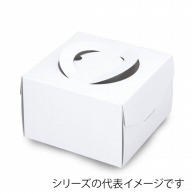 【直送品】 キャリーデコケース　ホワイト 4．5 52245 100枚/箱（ご注文単位1箱）
