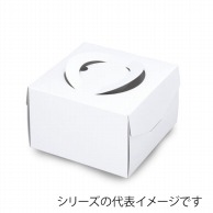 キャリーデコケース　ホワイト 5．5 52255 100枚/箱（ご注文単位1箱）【直送品】