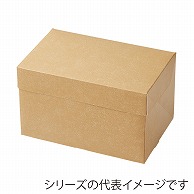 >【直送品】 テイクアウトボックス　PCクラフトーン 1号 1－111－13　50枚/包（ご注文単位6包）