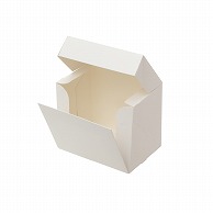 【直送品】 テイクアウトボックス　PC－color ホワイト　0.5号 1－110－60　50枚/包（ご注文単位8包）