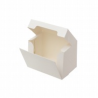 【直送品】 テイクアウトボックス　PC－color ホワイト　1号 1－110－61　50枚/包（ご注文単位6包）