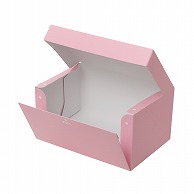 テイクアウトボックス　PC－color ピーチ　3号 1－110－23　50枚/包（ご注文単位4包）【直送品】