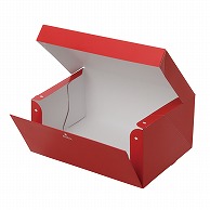 テイクアウトボックス　PC－color ルージュ　4号 1－110－74　50枚/包（ご注文単位4包）【直送品】