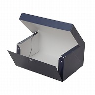 テイクアウトボックス　PC－color ブルー　4号 1－110－79　50枚/包（ご注文単位4包）【直送品】