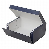 テイクアウトボックス　PC－color ブルー　5号 1－110－80　50枚/包（ご注文単位2包）【直送品】