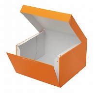>【直送品】 PCデコ箱　オレンジ 66号 2－600－83　100枚/袋（ご注文単位1袋）