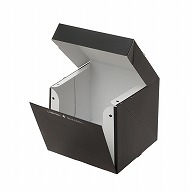 PCデコ箱　ブラック 44号 2－600－96　100枚/袋（ご注文単位1袋）【直送品】