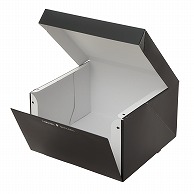 PCデコ箱　ブラック 66号 2－600－98　100枚/袋（ご注文単位1袋）【直送品】