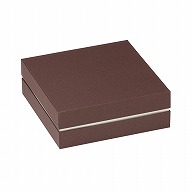 【直送品】 洋菓子箱　正方形コンビAギフトケース L　茶／白 1057　1個（ご注文単位50個）
