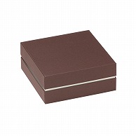 【直送品】 洋菓子箱　正方形コンビAギフトケース M　茶／白 1056　1個（ご注文単位50個）