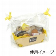 >【直送品】 ヤマニパッケージ 洋菓子トレー　ファンシーバスケットアイボリー OPP袋付 20－307AA 400セット/箱（ご注文単位1箱）