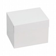 【直送品】 ヤマニパッケージ ケーキ箱　フードサービス110　HS ＃5 20－2335 50枚/パック（ご注文単位6パック）