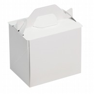 ヤマニパッケージ ケーキ箱　サイドオープンキャリー110　HS ＃4 20－2340 50枚/パック（ご注文単位8パック）【直送品】