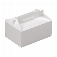 ヤマニパッケージ ケーキ箱　エコキャリー組立 ＃6 DE－76 50枚/包（ご注文単位6包）【直送品】