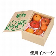 【直送品】 ヤマニパッケージ フルーツ箱　サービス果物  L-2142　10枚/束（ご注文単位10束）