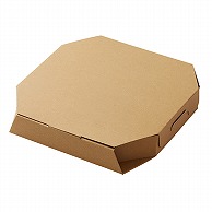 ピザ箱　八角　10インチ クラフト H－28－11 25枚/袋（ご注文単位4袋）【直送品】
