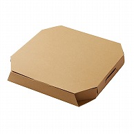 ピザ箱　八角　12インチ クラフト H－28－12 25枚/袋（ご注文単位4袋）【直送品】