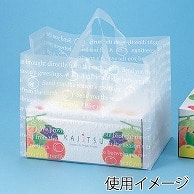 手提ポリ袋　モストロイヤルバッグ  L－1000 10枚/袋（ご注文単位10袋）【直送品】