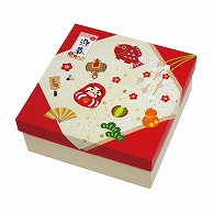 ヤマニパッケージ 和菓子箱　季節の贈り物 迎春 19-489 50個/束（ご注文単位2束）【直送品】