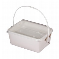 ペーパークラフト 食品箱　テイクアウェイカートン　TAC－1L60 白セット 135121 300枚/袋（ご注文単位1袋）【直送品】