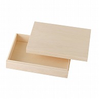 アペックスハート 木箱　無地 特大 0041-K-04　32個/袋（ご注文単位1袋）【直送品】