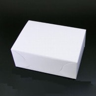 【直送品】cotta ケーキ箱　ホワイトショートケース　NO．7  1380 50枚/束（ご注文単位1束）