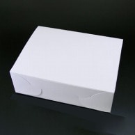 >【直送品】cotta ケーキ箱　ホワイトショートケース　NO．9  1382 50枚/束（ご注文単位1束）
