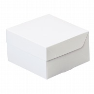 【直送品】cotta ケーキ箱　ロックBOX　80 140角 76402　プレス 50枚/束（ご注文単位1束）