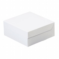 【直送品】cotta ケーキ箱　ロックBOX　80 185角 76404　プレス 25枚/束（ご注文単位1束）