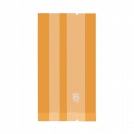 フォーション 焼菓子袋　窓あきバリア袋  FH－07SP　オレンジ 1000枚/束（ご注文単位1束）【直送品】