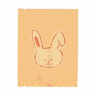 【直送品】フォーション 焼菓子袋　ウサギのブッセ袋  FHー70 1000枚/束（ご注文単位1束）