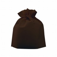 >【直送品】㈱三和 不織布　巾着  SW2528－36　チョコレート 50枚/袋（ご注文単位1袋）
