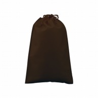 【直送品】㈱三和 不織布　巾着 小 SW1726014－36　チョコレート 200枚/袋（ご注文単位1袋）