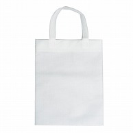 【直送品】㈱三和 不織布　A4手提バッグ  SW2735－1　ホワイト 50枚/袋（ご注文単位1袋）