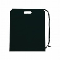 【直送品】㈱三和 不織布　ショルダーバッグ  SW4049－40　ブラック 50枚/袋（ご注文単位1袋）