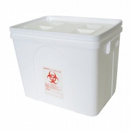 >【直送品】 レオペール　感染性医療廃棄物容器　40L 470×320×370mm ハザード：赤 20個/箱（ご注文単位1箱）