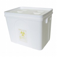 【直送品】 レオペール　感染性医療廃棄物容器　40L 470×320×370mm ハザード：黄 20個/箱（ご注文単位1箱）