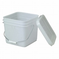 トスロン角型容器　蓋付　10L　101－63201   1個（ご注文単位1個）【直送品】