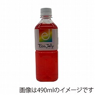 【直送品】 カラーエコゼリー 1000ml　ペットボトル 赤　12本 1箱（ご注文単位1箱）