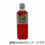 カラーエコゼリー 2000ml　ペットボトル 赤　6本 1箱（ご注文単位1箱）【直送品】