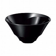 台和 メラミン食器　スパイラル　ライスボール 黒 BY－380－BK 1枚（ご注文単位1枚）【直送品】