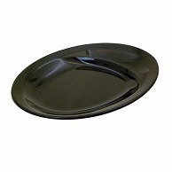 台和 メラミン食器　餃子皿 黒 CD－27－BK 1枚（ご注文単位1枚）【直送品】