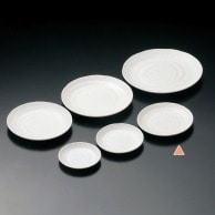 >【直送品】 マイン メラミン食器　丸皿　白 φ18 M11－103 5枚/束（ご注文単位1束）